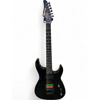 Used Kramer FR404  BLACK Solid Body Electric Guitar
