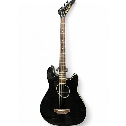 Used Kramer Ferrington Black Acoustic Bass Guitar Black