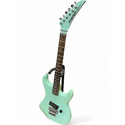 Used Kramer Focus 1000 Seafoam Green Solid Body Electric Guitar