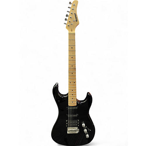 Used Kramer Focus 111 Black Solid Body Electric Guitar Black