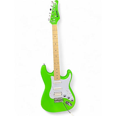 Used Kramer Focus VT-211S Slime Green Solid Body Electric Guitar