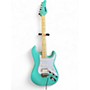 Used Kramer Focus VT211S Teal Solid Body Electric Guitar Teal