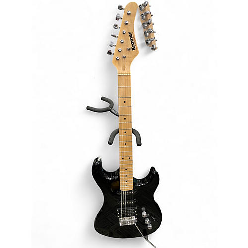 Used Kramer Focus Vt211s Black Solid Body Electric Guitar Black