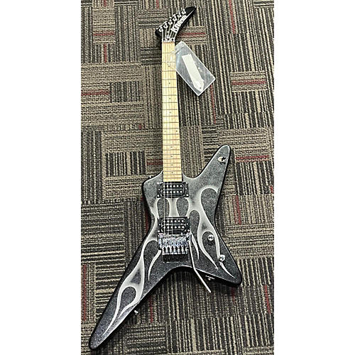 Kramer Used Kramer Kramer Gunstar Voyager Tracii Guns BLACK METALLIC Solid Body Electric Guitar BLACK METALLIC