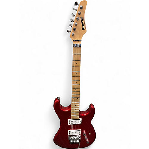 Used Kramer LIMITED EDITION PACER Candy Apple Red Solid Body Electric Guitar Candy Apple Red