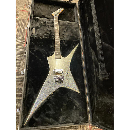 Kramer Used Kramer Lzzy Hale Voyager Diamond Holographic Sparkle Solid Body Electric Guitar Diamond Holographic Sparkle