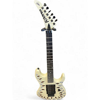 Used Kramer NIGHTSWAN Aztec Marble Graphic Solid Body Electric Guitar