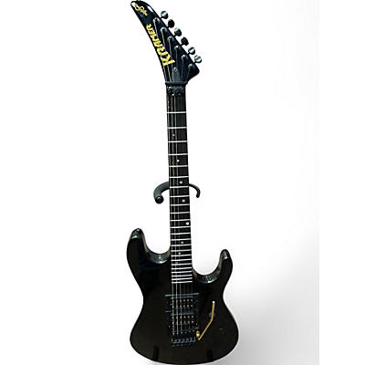 Used Kramer NIGHTSWAN BLACK SPARKLE Solid Body Electric Guitar