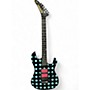 Used Kramer NIGHTSWAN BLUE DOTS Solid Body Electric Guitar BLUE DOTS