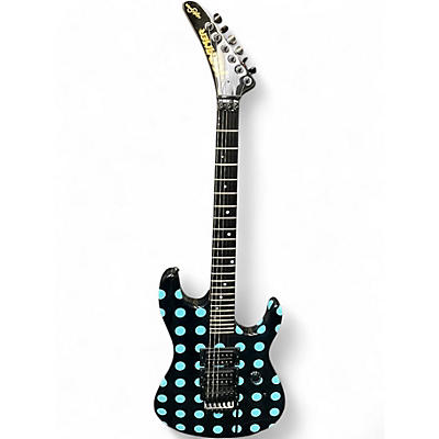 Used Kramer NIGHTSWAN Polka Dot Solid Body Electric Guitar