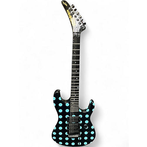 Used Kramer NIGHTSWAN Polka Dot Solid Body Electric Guitar Polka Dot