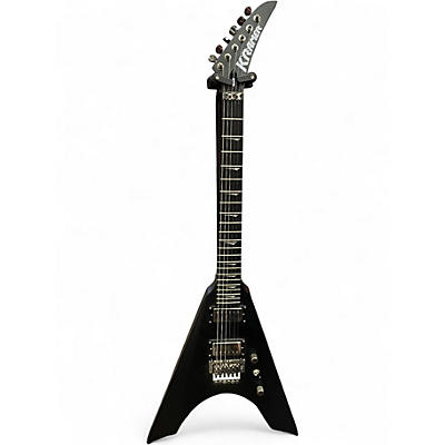 Used Kramer NITE V Black Solid Body Electric Guitar
