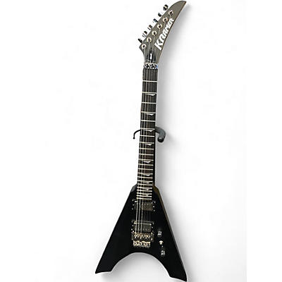 Used Kramer NITE-V Black Solid Body Electric Guitar