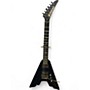 Used Kramer NITE V Black Solid Body Electric Guitar Black