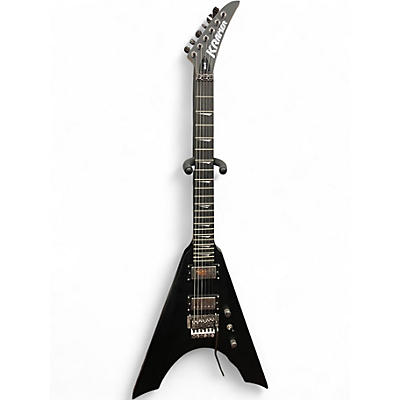 Used Kramer NITE V Black Solid Body Electric Guitar