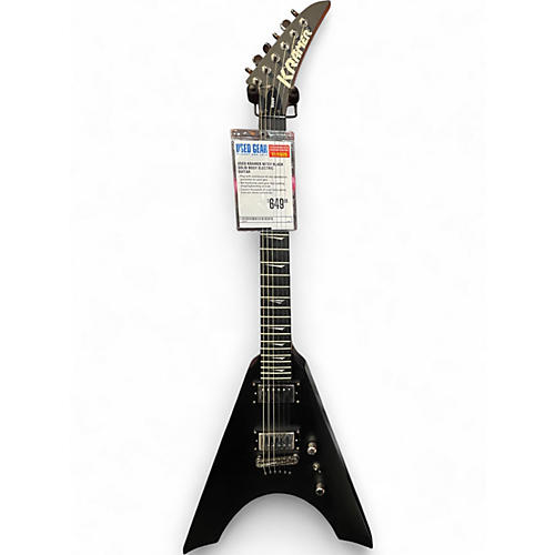 Used Kramer NITEV Black Solid Body Electric Guitar Black