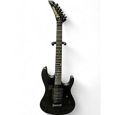 Kramer Used Kramer Nightswan Jet Black Metallic Solid Body Electric Guitar