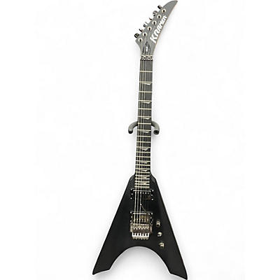 Used Kramer Nite V Black Solid Body Electric Guitar