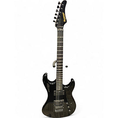 Used Kramer PACER CARRERA Black Solid Body Electric Guitar