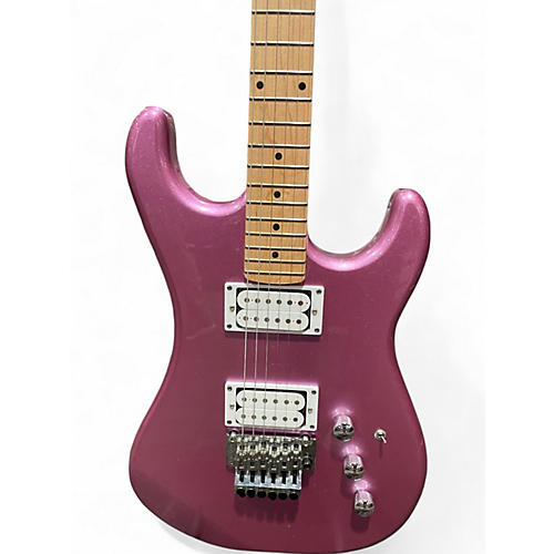 Used Kramer PACER Pink Solid Body Electric Guitar Pink