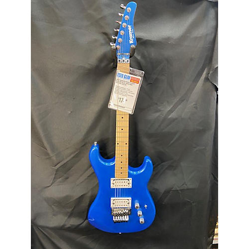 Kramer Used Kramer Pacer Classic Blue Metallic Solid Body Electric Guitar Blue Metallic