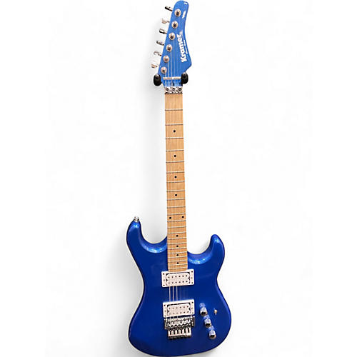 Used Kramer Pacer Classic Blue Metallic Solid Body Electric Guitar Blue Metallic