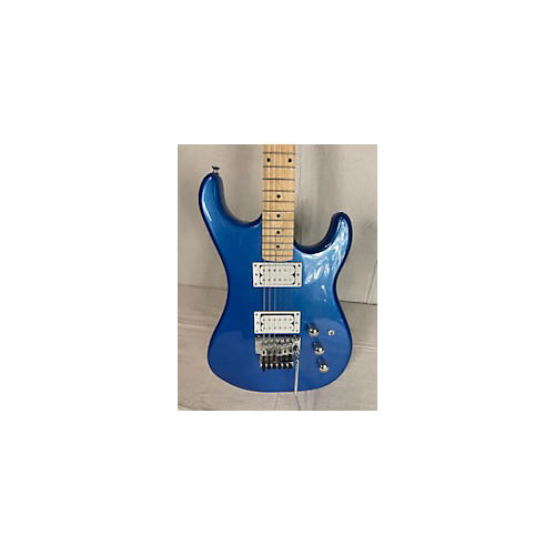 Kramer Used Kramer Pacer Classic Blue Sparkle Solid Body Electric Guitar Blue Sparkle