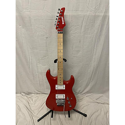 Used Kramer Pacer Classic Candy Apple Red Solid Body Electric Guitar