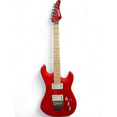 Used Kramer Pacer Classic Candy Apple Red Solid Body Electric Guitar