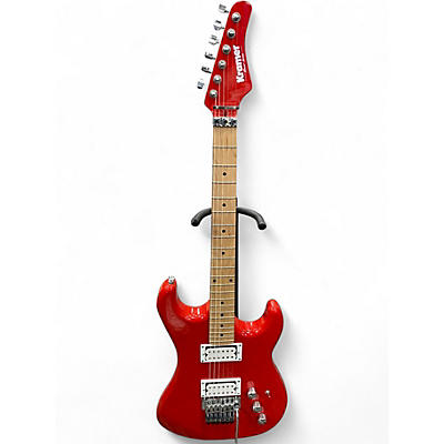 Used Kramer Pacer Classic Candy Apple Red Solid Body Electric Guitar