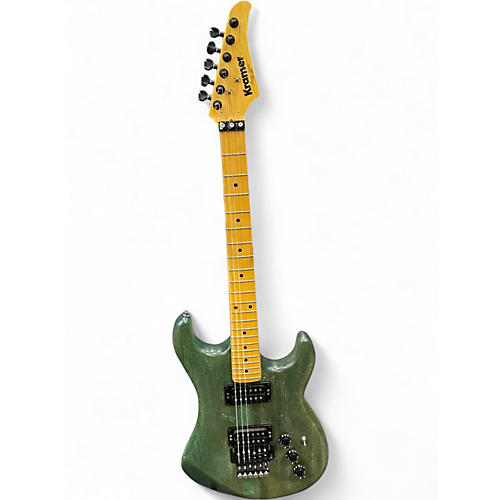 Used Kramer Pacer Classic GREEN STAIN Solid Body Electric Guitar GREEN STAIN