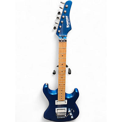 Used Kramer Pacer Classic METALLIC BLUE Solid Body Electric Guitar