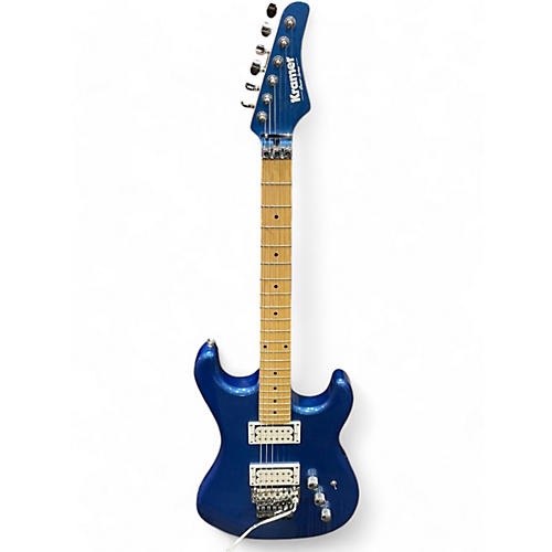 Used Kramer Pacer Classic Metallic Blue Solid Body Electric Guitar Metallic Blue