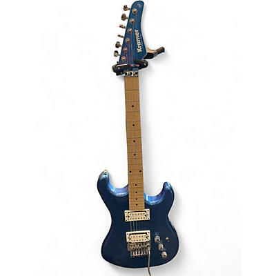 Used Kramer Pacer Classic Metallic Blue Solid Body Electric Guitar