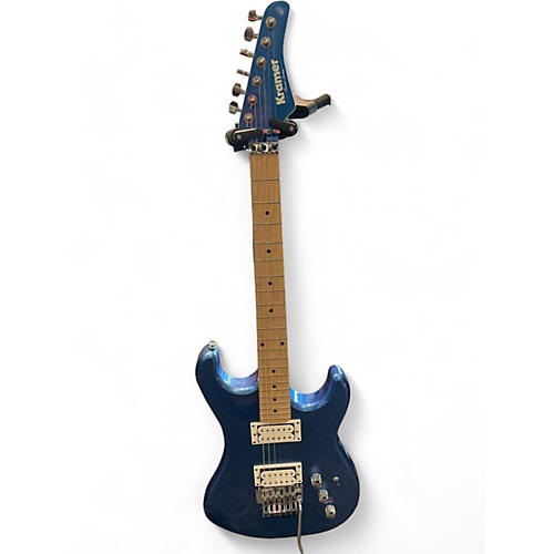 Used Kramer Pacer Classic Metallic Blue Solid Body Electric Guitar Metallic Blue