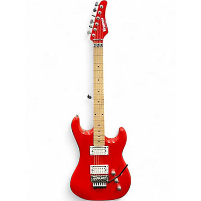 Used Kramer Pacer Classic Metallic Red Solid Body Electric Guitar