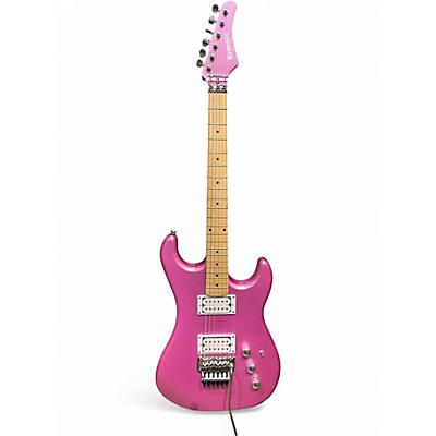 Used Kramer Pacer Classic Pink Solid Body Electric Guitar
