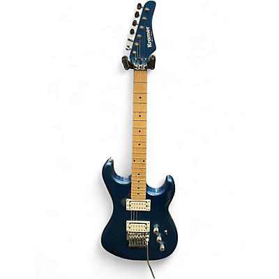 Used Kramer Pacer Classic RADIO BLUE METALLIC Solid Body Electric Guitar