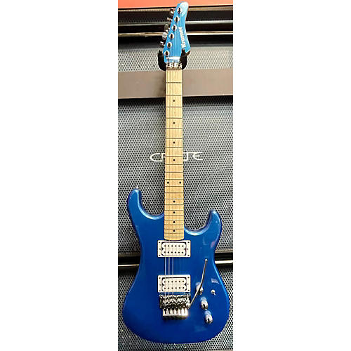 Kramer Used Kramer Pacer Classic Radio Blue Metallic Solid Body Electric Guitar Radio Blue Metallic