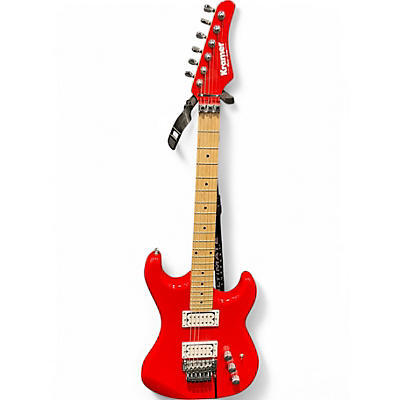 Used Kramer Pacer Classic Red Solid Body Electric Guitar