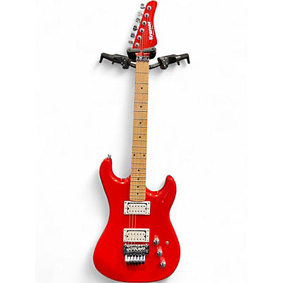 Used Kramer Pacer Classic Red Solid Body Electric Guitar