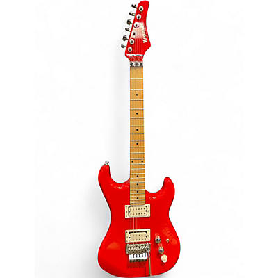 Used Kramer Pacer Classic Red Solid Body Electric Guitar