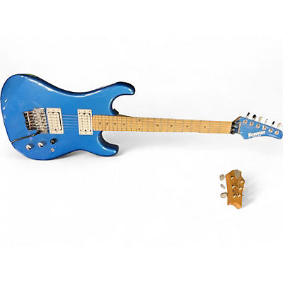 Used Kramer Pacer Classic radio blue Solid Body Electric Guitar