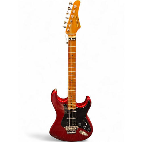 Used Kramer Pacer Deluxe Candy Apple Red Solid Body Electric Guitar Candy Apple Red