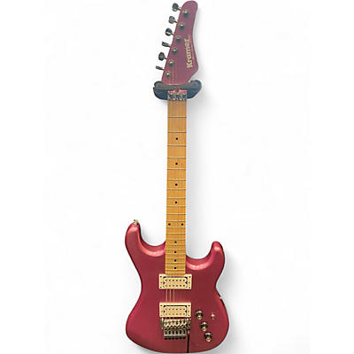 Used Kramer Pacer Series Pink Solid Body Electric Guitar