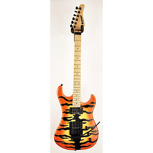 Kramer Used Kramer Pacer Tiger Stripe Solid Body Electric Guitar tiger stripe