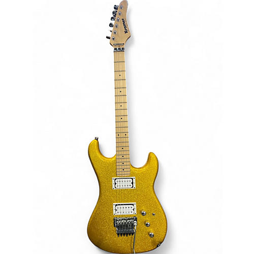 Kramer Used Kramer Pacer Vintage Reissue GOLD SPARKLE Solid Body Electric Guitar GOLD SPARKLE