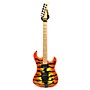 Used Kramer Used Kramer Pacer Vintage Reissue Tiger Stripe Solid Body Electric Guitar tiger stripe