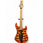 Used Kramer Pacer Vintage Reissue Tiger Stripe Solid Body Electric Guitar Tiger Stripe