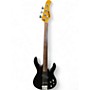 Used Kramer Pioneer Series Fretless Black Electric Bass Guitar Black